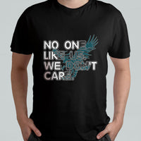 No One Like Us We Don't Care Jawn It's A Philly Thing Eagle T Shirt - Wonder Print Shop