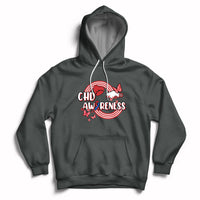 Rainbow CHD Congenital Heart Defect Awareness Heart Disease Hoodie - Wonder Print Shop
