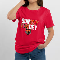 Sundey Fundey Fear Da Tiger Rule The Jungle King Of Da North T Shirt - Wonder Print Shop