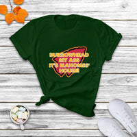 Funny Sarcastic Burrowhead My Ass Mock T Shirt - Wonder Print Shop