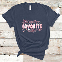Cupid's Favorite Nurse Happy Valentines Day Groovy Retro T-Shirt - Wonder Print Shop