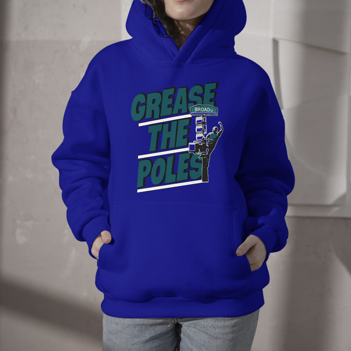 Funny Grease The Poles Celebration No One Like Us We Don't Care Hoodie - Wonder Print Shop