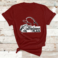 My Retirement Plan Is Fishing Fisherman Retired Fishing T Shirt - Wonder Print Shop