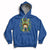 You Are My Lucky Charm St Patrick's Day Shamrock Messy Bun Hoodie - Wonder Print Shop
