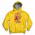 I Wear Red And Blue For Heart Disease Warrior CHD Month Hoodie - Wonder Print Shop