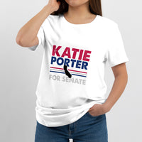 Katie Porter 2024 Whiteboard For Senate California Democrat T Shirt - Wonder Print Shop