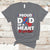 Dad Of A Heart Warrior CHD Congenital Heart Defect Awareness T-Shirt - Wonder Print Shop