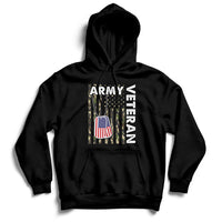 American Flag Camo Proud US Army Veteran Hoodie - Wonder Print Shop