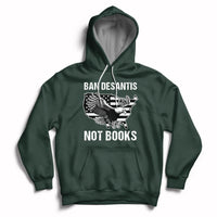 DeSantis Ban Books Banned Books Florida Governor Political American Flag Hoodie - Wonder Print Shop