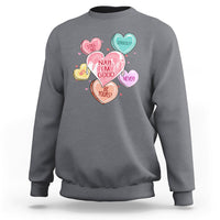 Nah I'm Good Anti Valentines Day For Single Hearts Self-love Sweatshirt - Wonder Print Shop