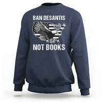 DeSantis Ban Books Banned Books Florida Governor Political American Flag Sweatshirt - Wonder Print Shop
