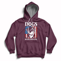 Dogs Because People Suck Pet Dog Lover Pet Day Funny Labrador Hoodie - Wonder Print Shop
