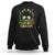 St Patricks Day Mommy And Daddy's Lucky Charm Cute Little Bun Irish Girls Sweatshirt - Wonder Print Shop