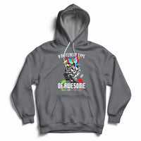 A Different Type Of Awesome Autism Support Autism Autistic Hoodie - Wonder Print Shop