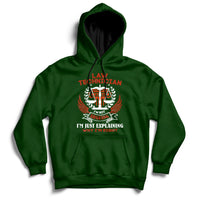 Law Technician I'm Not Arguing I'm Just Explaining Why I'm Right Hoodie - Wonder Print Shop