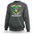 Not Lucky Simply Blessed Christian Shamrock St Patricks Day Sweatshirt - Wonder Print Shop
