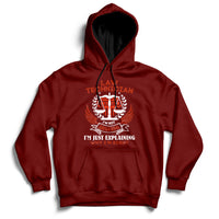 Law Technician I'm Not Arguing I'm Just Explaining Why I'm Right Hoodie - Wonder Print Shop