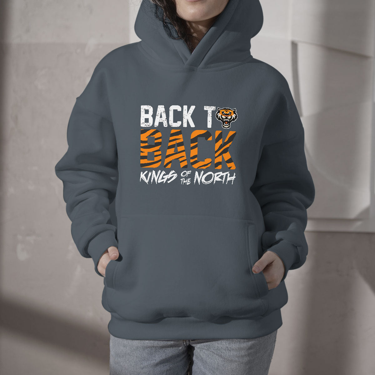 Back To Back Kings Of The North 513 Fear Da Tiger Hoodie - Wonder Print Shop