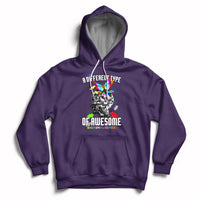 A Different Type Of Awesome Autism Support Autism Autistic Hoodie - Wonder Print Shop