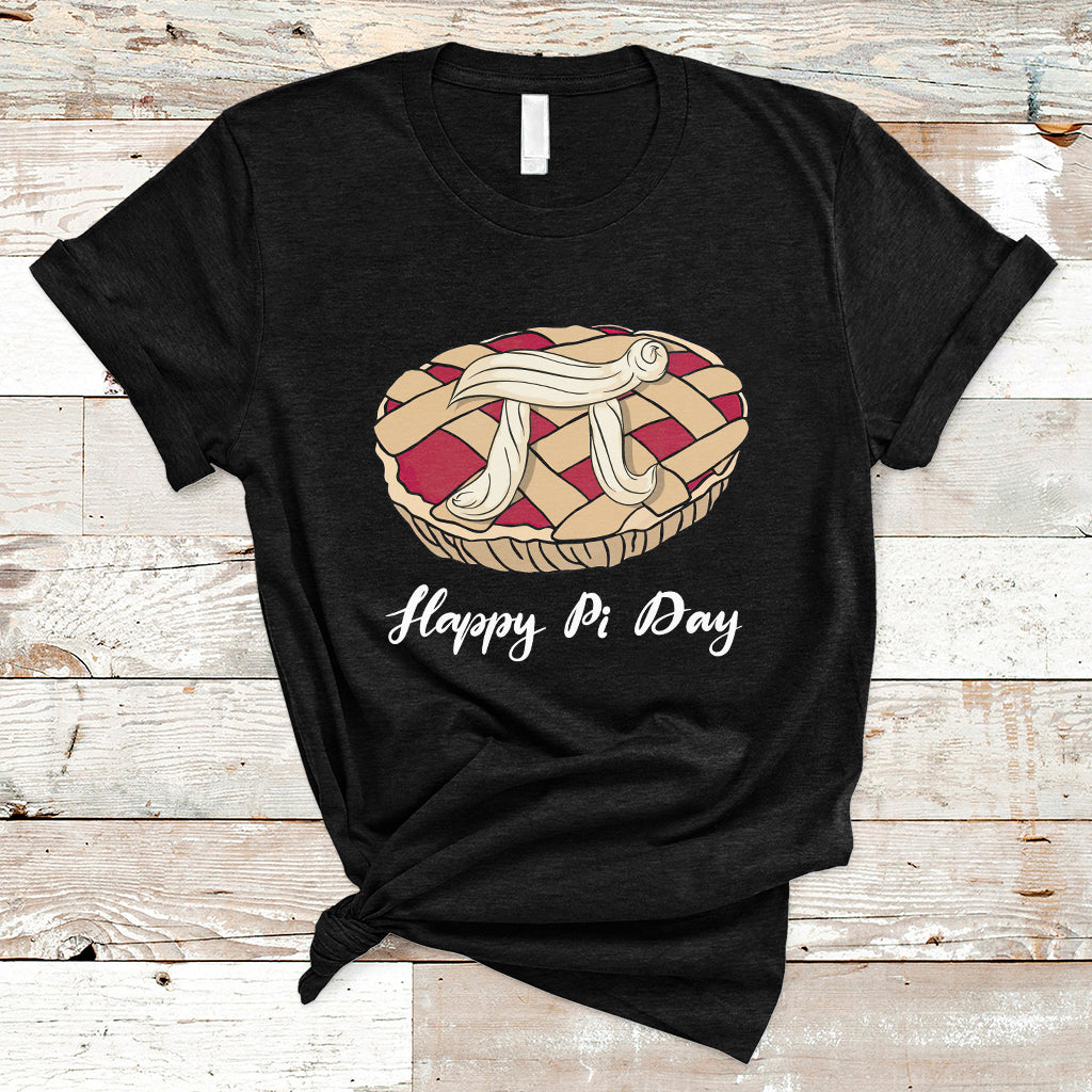 Happy Pi Day 3.14 Number Pi Digits Pie Cake Geek Pi Pun T Shirt - Wonder Print Shop