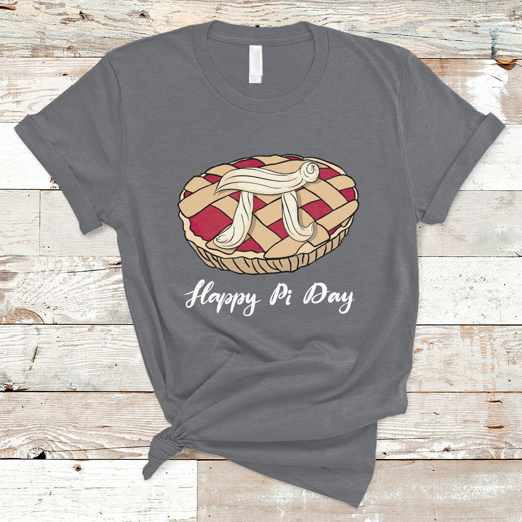 Happy Pi Day 3.14 Number Pi Digits Pie Cake Geek Pi Pun T Shirt - Wonder Print Shop