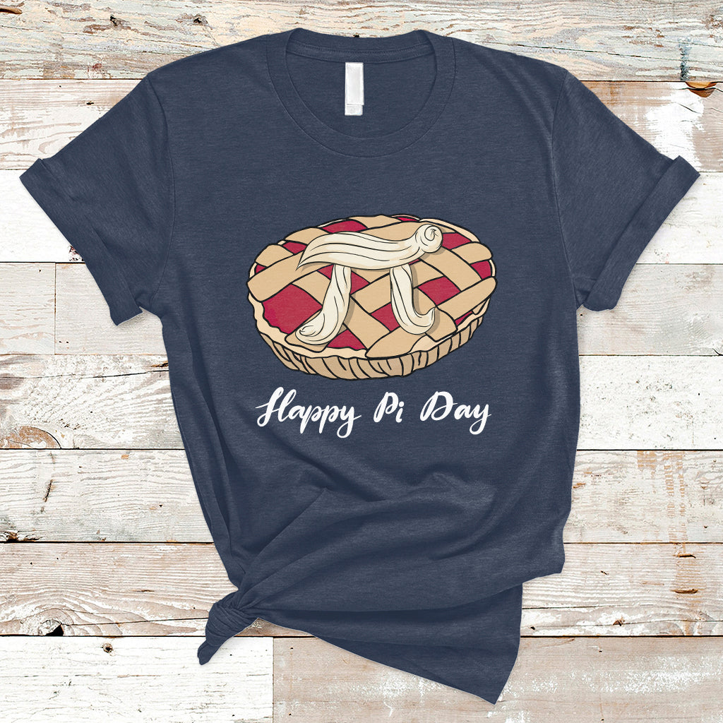 Happy Pi Day 3.14 Number Pi Digits Pie Cake Geek Pi Pun T Shirt - Wonder Print Shop