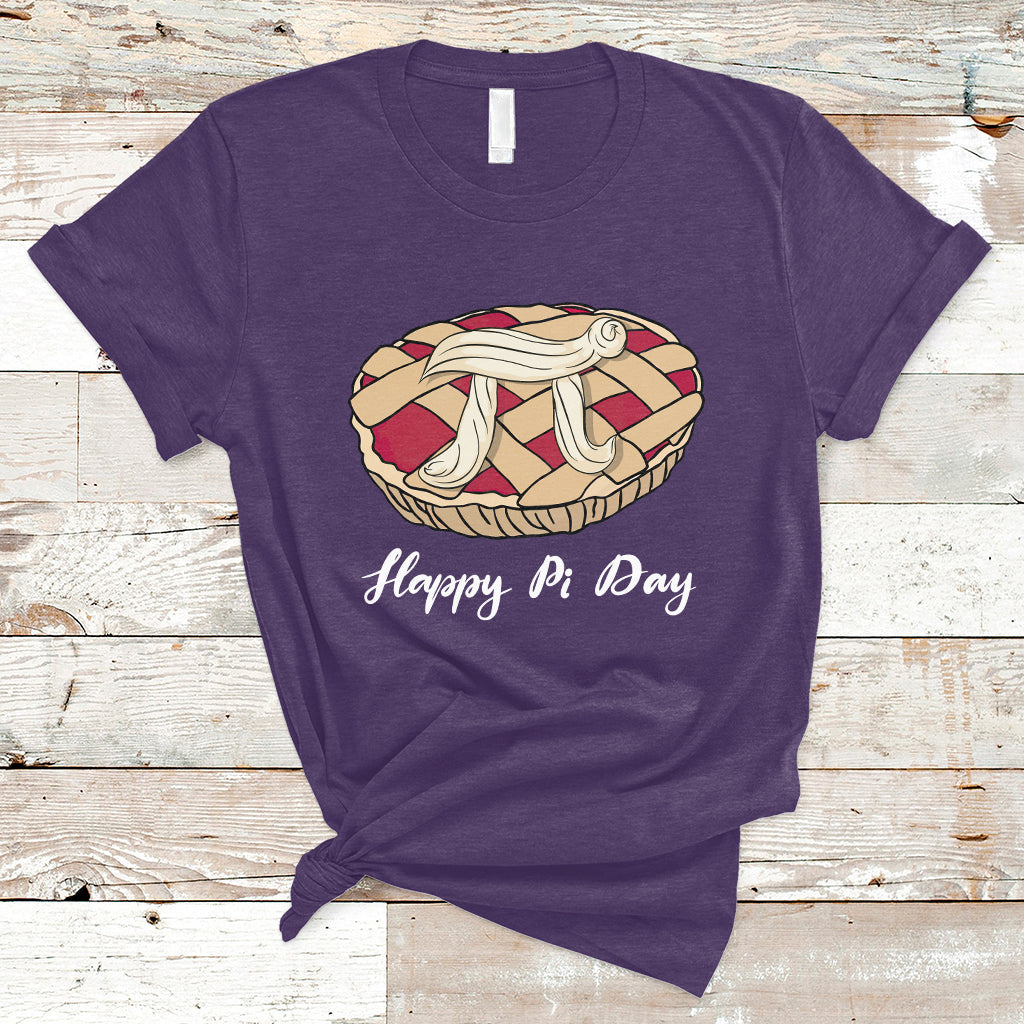 Happy Pi Day 3.14 Number Pi Digits Pie Cake Geek Pi Pun T Shirt - Wonder Print Shop