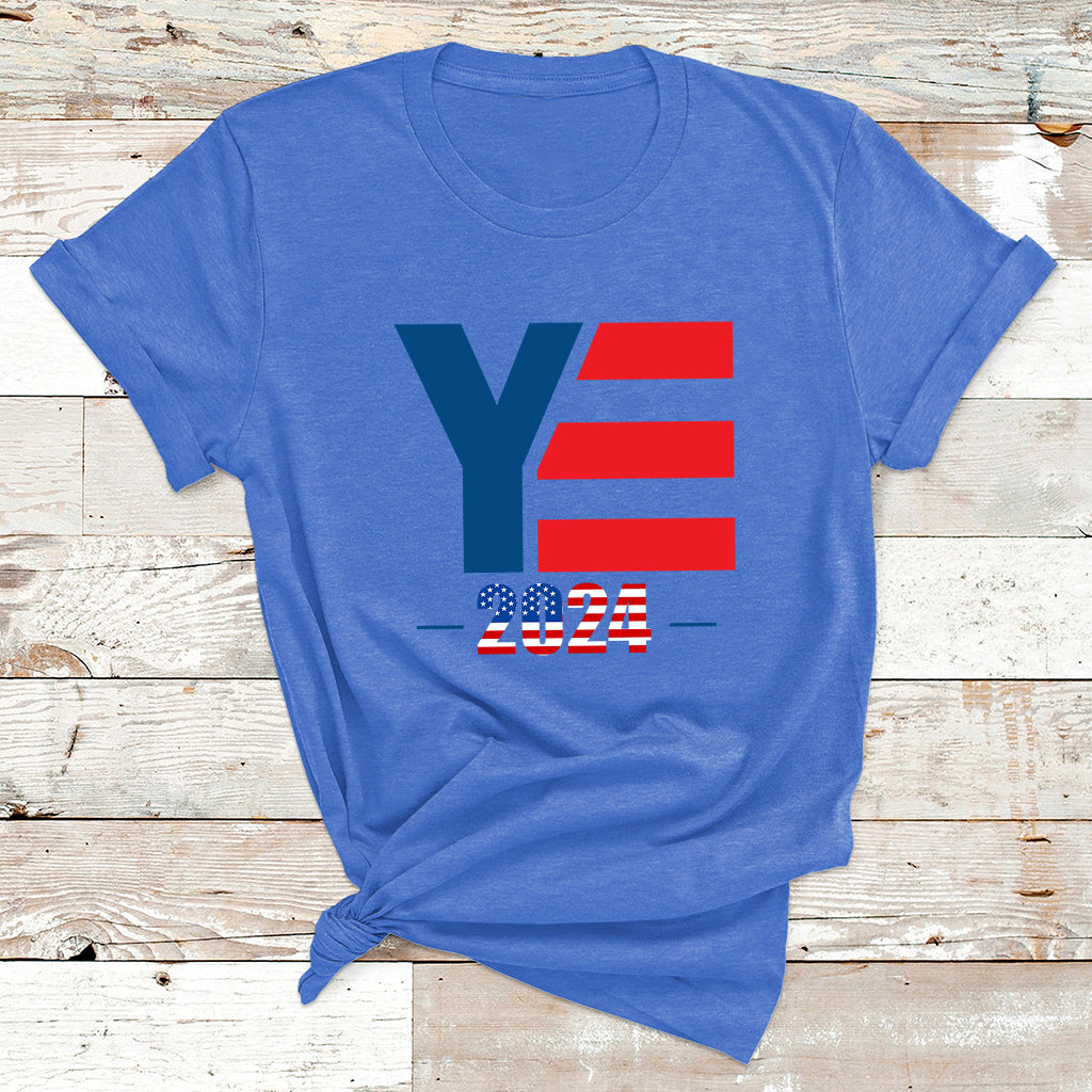 Ye For President 2024 Ye2024 For Mens Womens T Shirt - Wonder Print Shop