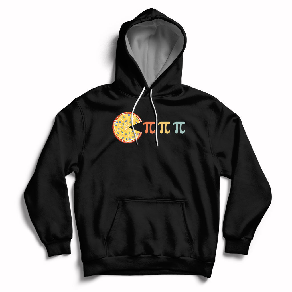 Funny Pi Day 3.14 Number Pi Math Day Pie Eating Challenge Hoodie - Wonder Print Shop