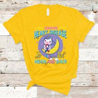 Unicorn I Love Someone With Heart Disease To The Moon & Back T-Shirt - Wonder Print Shop