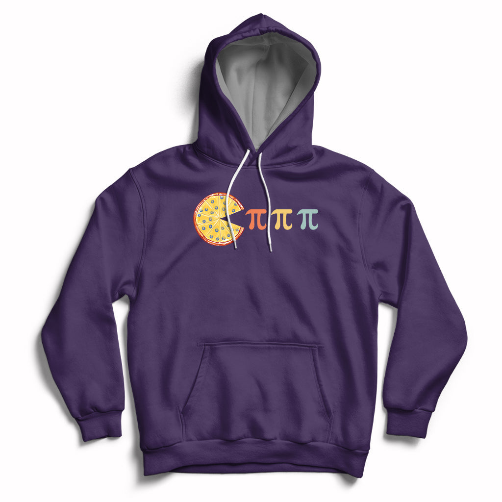 Funny Pi Day 3.14 Number Pi Math Day Pie Eating Challenge Hoodie - Wonder Print Shop