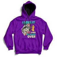 Funny Fisherman Fishing Rod I Love It When She Bends Over Hoodie - Wonder Print Shop