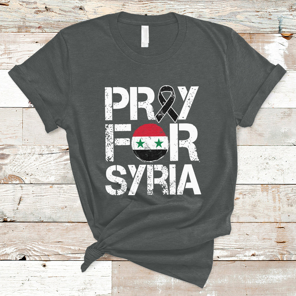 Syria Stay Strong We Are With You Pray For Syria T-Shirt - Wonder Print Shop