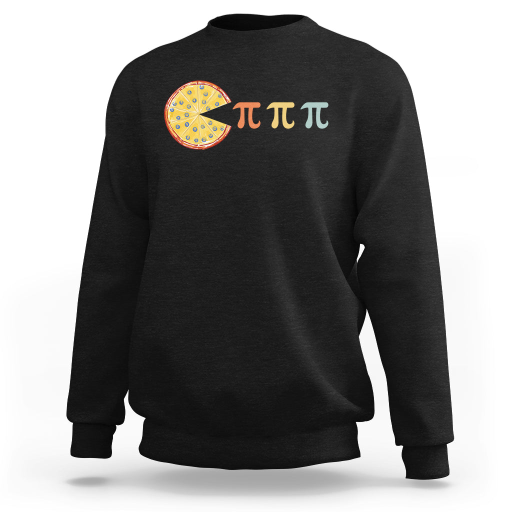 Funny Pi Day 3.14 Number Pi Math Day Pie Eating Challenge Sweatshirt - Wonder Print Shop