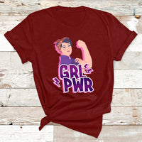 Grl Pwr Girl Power Feminist Women Power Womens Day T Shirt - Wonder Print Shop