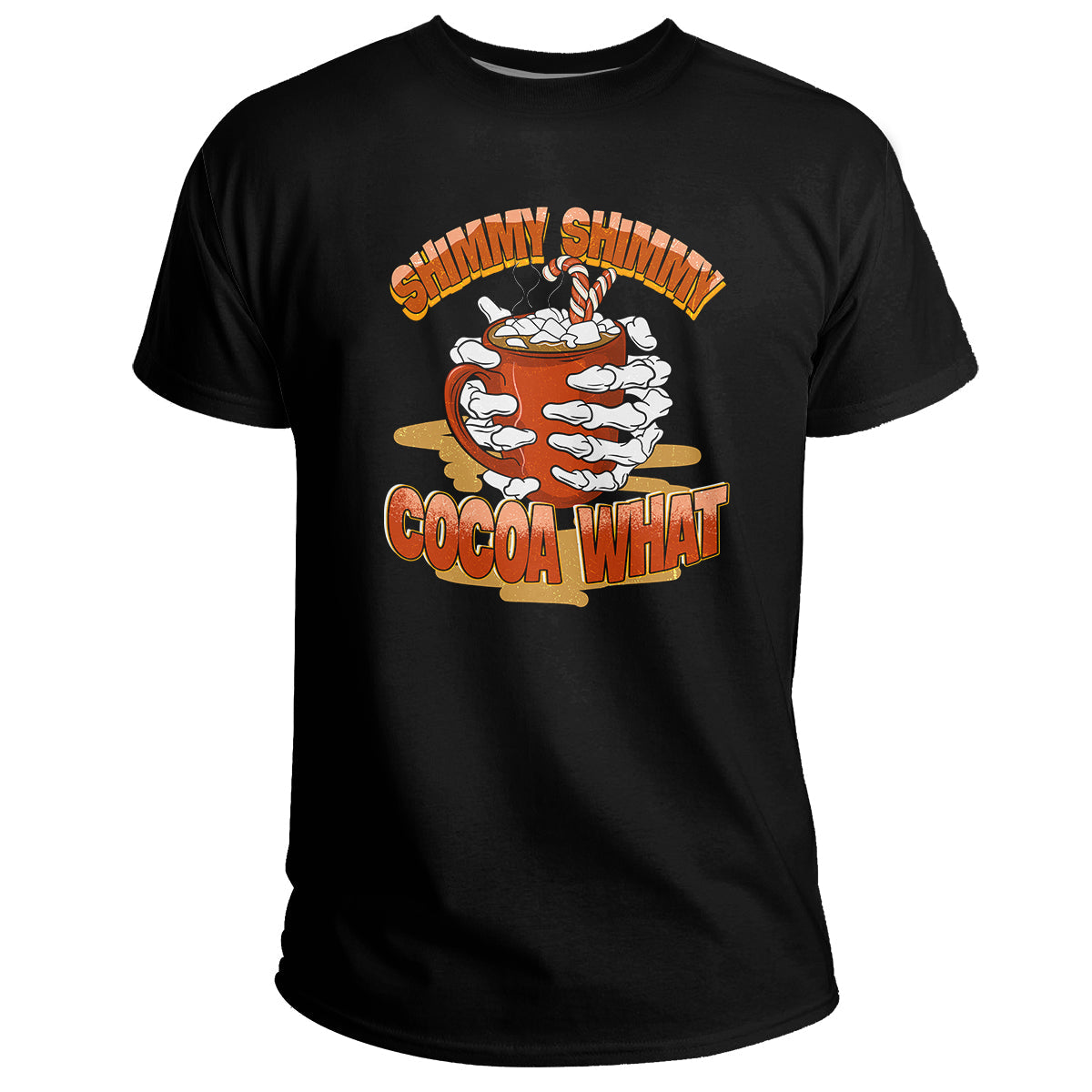 Shimmy Shimmy Cocoa What Christmas Drink Girls Womens, Christmas Drink T Shirt - Wonder Print Shop