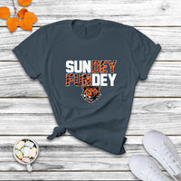 Sundey Fundey Fear Da Tiger Rule The Jungle King Of Da North T Shirt - Wonder Print Shop
