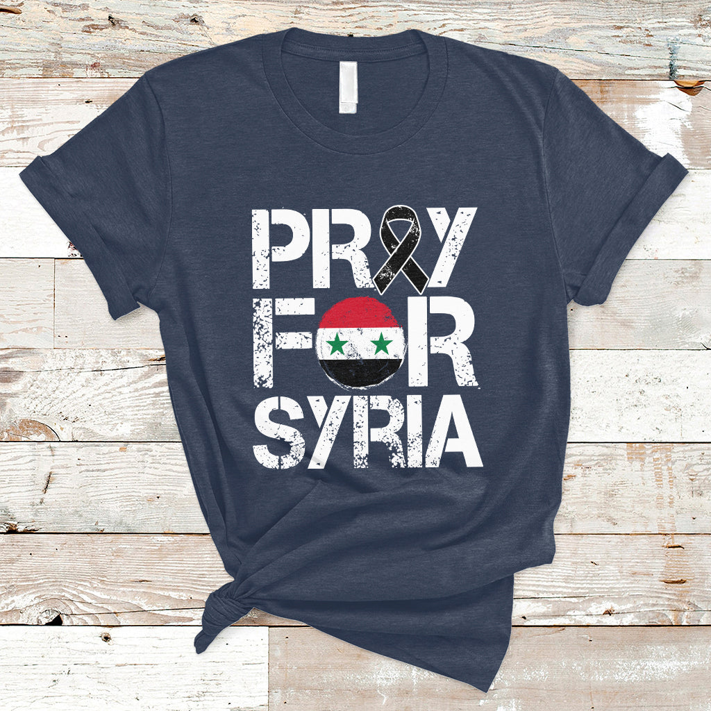 Syria Stay Strong We Are With You Pray For Syria T-Shirt - Wonder Print Shop