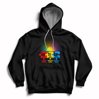 Autism Awareness Puzzle Chemical Element Autistic Support Hoodie - Wonder Print Shop