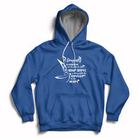 A Dragonfly To Remind Me Memorial Quote Heavenly Threads Hoodie - Wonder Print Shop