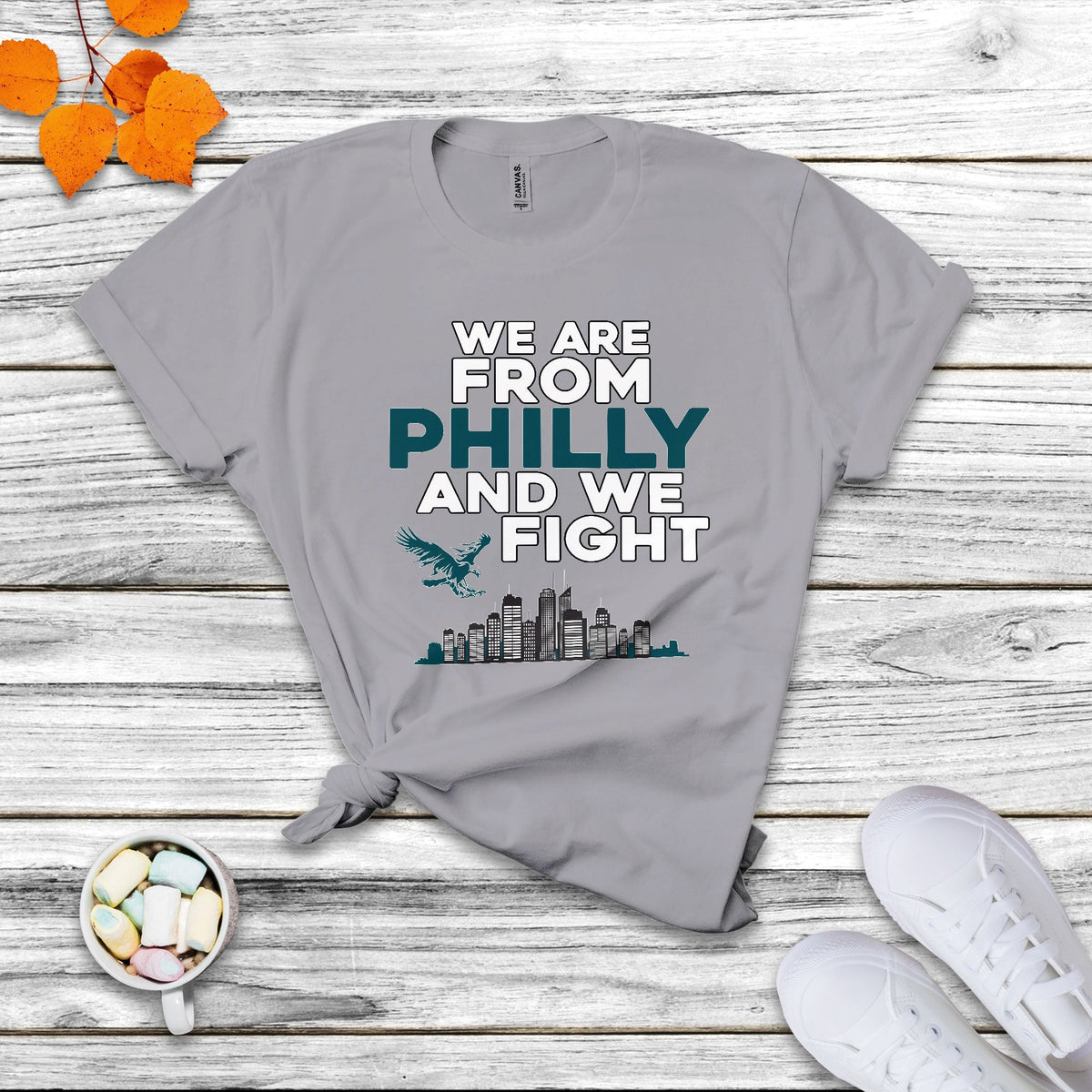 We Are From Philly And We Fight It's A Philly Thing Eagle T Shirt - Wonder Print Shop