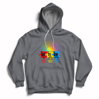 Autism Awareness Puzzle Chemical Element Autistic Support Hoodie - Wonder Print Shop