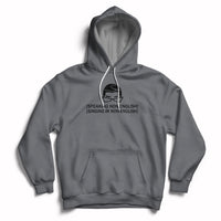 Speaking Non-English Singing In Non-English Spanish Subtitle Hoodie - Wonder Print Shop