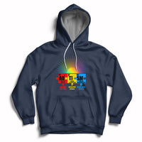 Autism Awareness Puzzle Chemical Element Autistic Support Hoodie - Wonder Print Shop