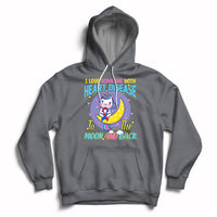 Unicorn I Love Someone With Heart Disease To The Moon & Back Hoodie - Wonder Print Shop