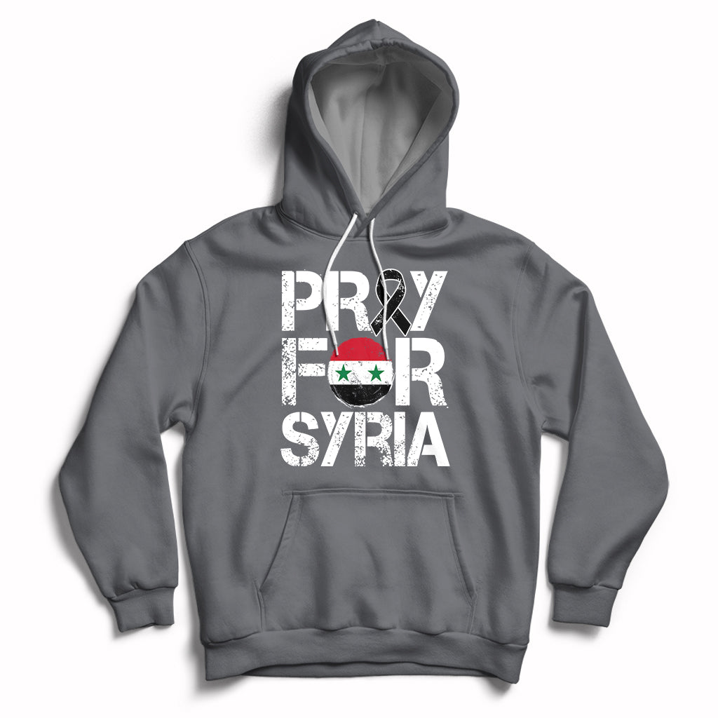 Syria Stay Strong We Are With You Pray For Syria Hoodie - Wonder Print Shop