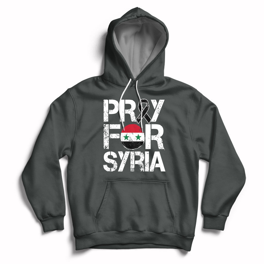 Syria Stay Strong We Are With You Pray For Syria Hoodie - Wonder Print Shop