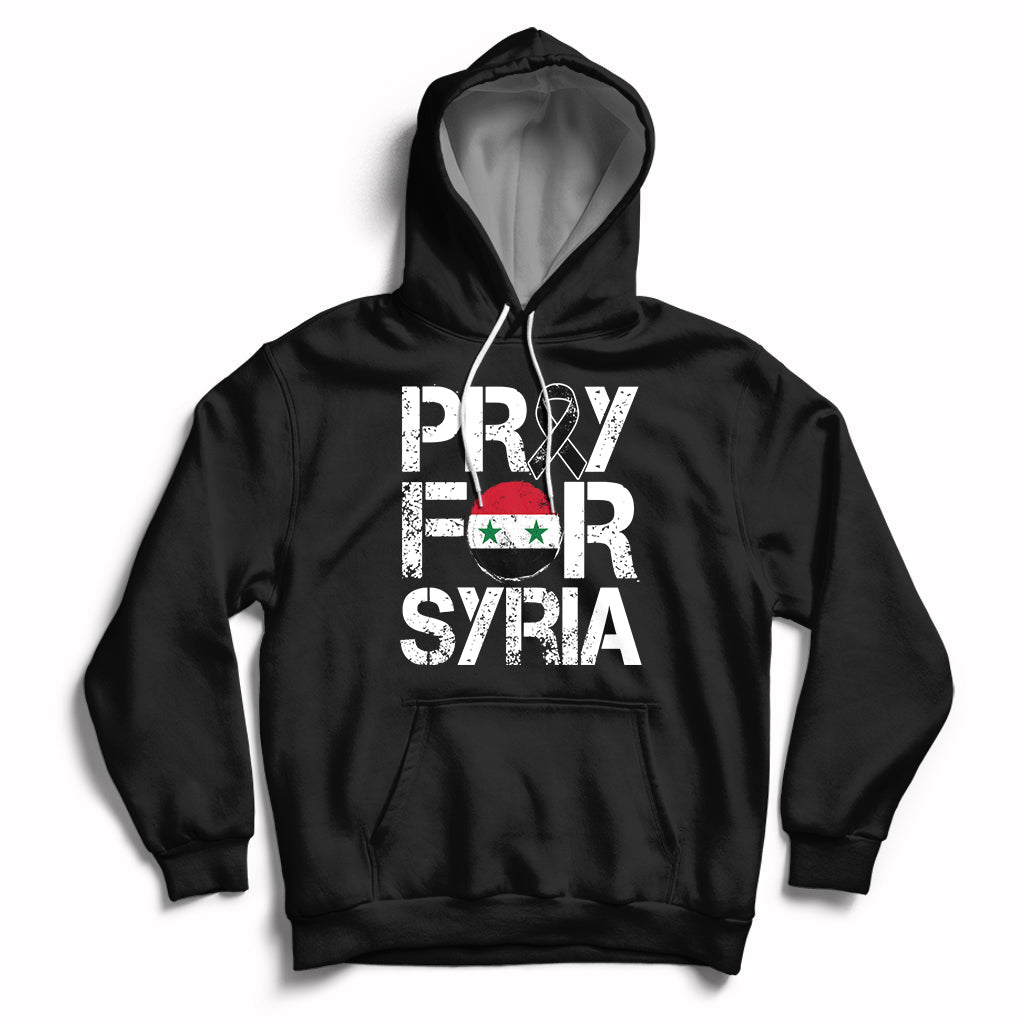 Syria Stay Strong We Are With You Pray For Syria Hoodie - Wonder Print Shop