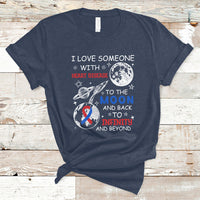 I Love Someone With Heart Disease To The Moon And Back CHD T-Shirt - Wonder Print Shop