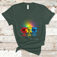 Autism Awareness Puzzle Chemical Element Autistic Support T Shirt - Wonder Print Shop